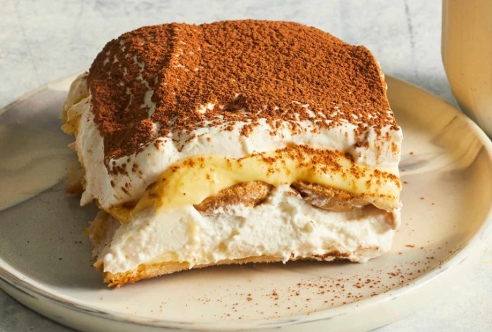 Tiramisu ingredients