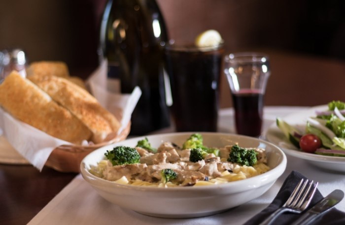 Pompei restaurant menu with prices