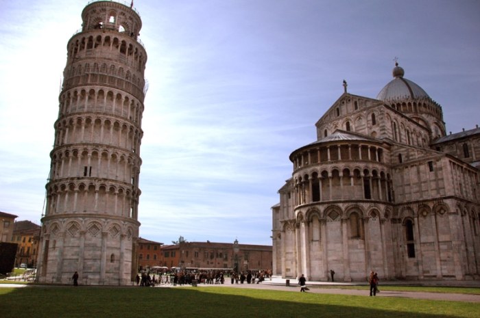 Galileo tower of pisa