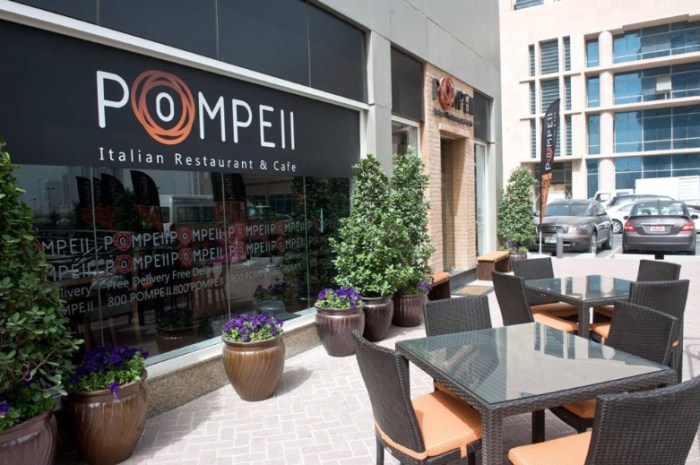 Pompeii Port Huron Menu